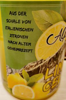 Alpspitz Limoncello Zitronen Likör 0,5 L 30%