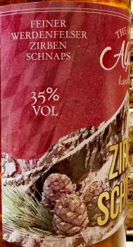 Alpspitz Zirben Schnaps Spirituose 0.5L 35%