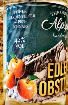 Alpspitz Haus Obstler Obstbrand Premium 42% 1Liter