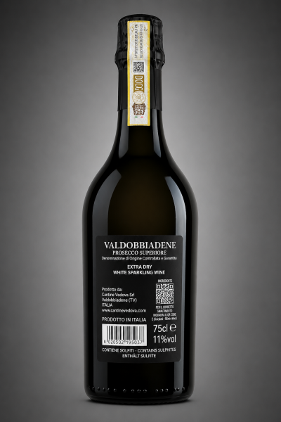 Prosecco GAP Valdobbiadene Superior extra dry DOCG 0,75l