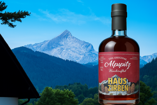 Alpspitz Zirben Schnaps Spirituose 1L 35%